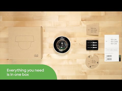Unboxing the Cisco Meraki MV12 Smart Camera