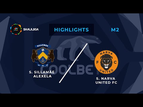 Sillamäe Alexela - Narva United FC. Coolbet Saaliliiga. MD 2. Highlights