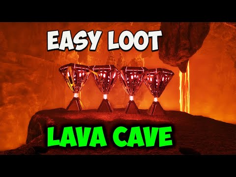 Valguero: BEST Loot Cave for EASY Blueprints in ARK Survival Ascended