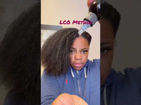 LCO METHOD is my favorite go to for dry hair #haircare