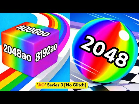 Jelly Run 2048 vs Ball Run 2048 Infinity vs Block Blast | MEGA MERGE Challenge (AO Series Part 3)