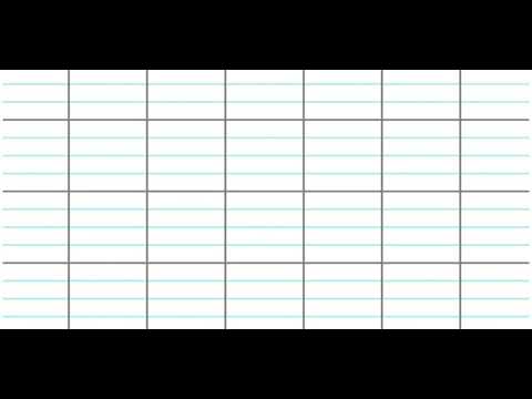 L'écriture des chiffres de 1 à 5