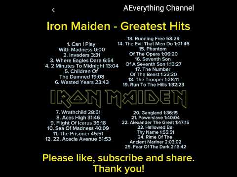 Iron Maiden - Greatest Hits (The Very Best of Iron Maiden)