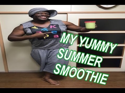 VLOG WITH ME Prsents: My yummy summer smoothie