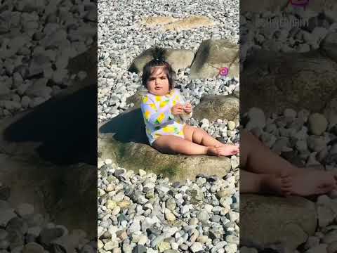 #Soaking in 🌞 #Beach fun🏖