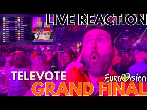 😱 Grand Final Results Reaction LIVE from the Arena!!! | Eurovision 2024