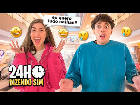 24 HORAS DIZENDO SIM PRA MINHA NAMORADA 😭 (me arrependi)