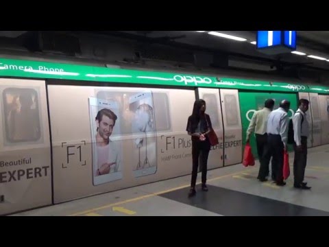 OPPO goes mobile through metro wraps