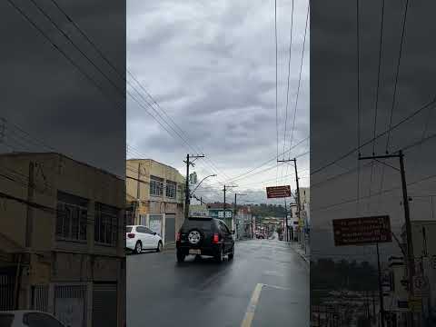 Avenida Campos Sales na cidade de Itatiba interior de São Paulo