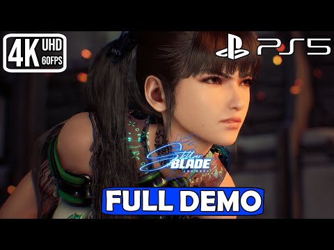 STELLAR BLADE [4K 60FPS PS5] Gameplay Walkthrough PART 1 FULL DEMO - No Commentary