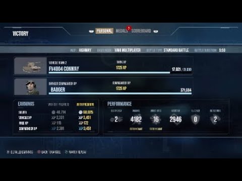 World of Tanks Console Conway Ace - The Importance Of Killing Lights