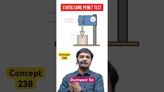 Concept-238 | Cone Penetration Test | Geo-Technical Engineering By Dushyant Sir #sasuti #ese2025