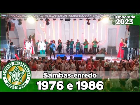 Mocidade 1976 e 1986 | Sambas ao vivo no Salgueiro Convida #SC23