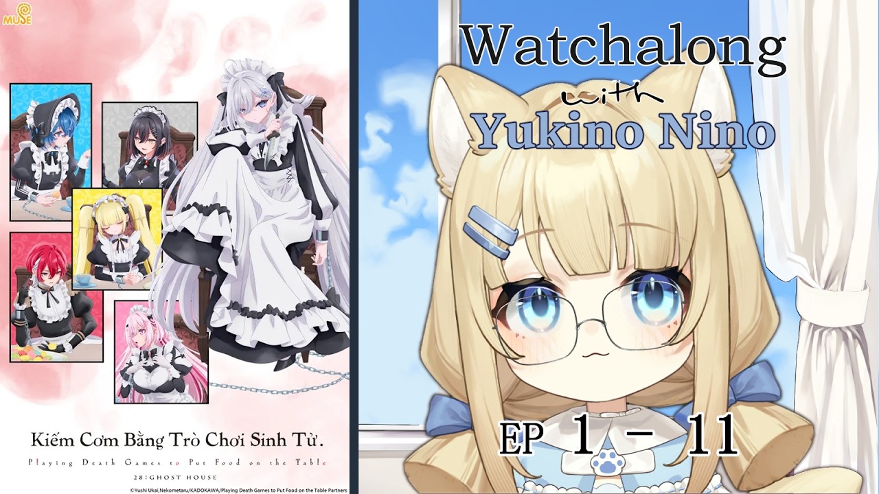 【WATCHALONG với Yukino Nino】Kiếm Cơm Bằng Trò Chơi Sinh Tử - Tập 01-11