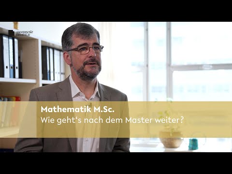 Mathematik M. Sc.: Wie geht’s nach dem Master weiter?