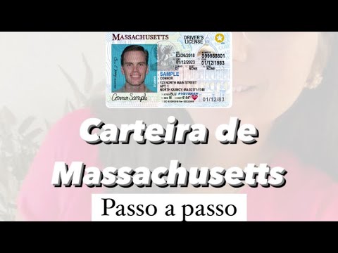 Passo a passo para aplicar para sua carteira de motorista em Massachusetts