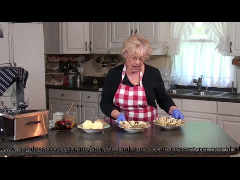 How to Make a Mexican Dessert Tortilla Bowl