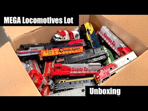 MEGA HO Locomotives Lot - eBay Unboxing #2