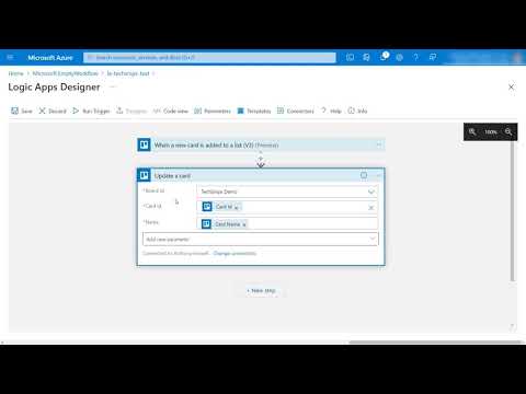 How to run an Azure Logic App when a card is added to a list in Trello