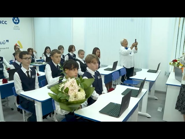 Первый инженерный класс открыли в Ангарске, на базе школы №39