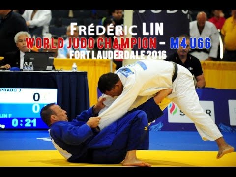 Frédéric LIN World Champion Judo Veteran M4 U66 Full Fights