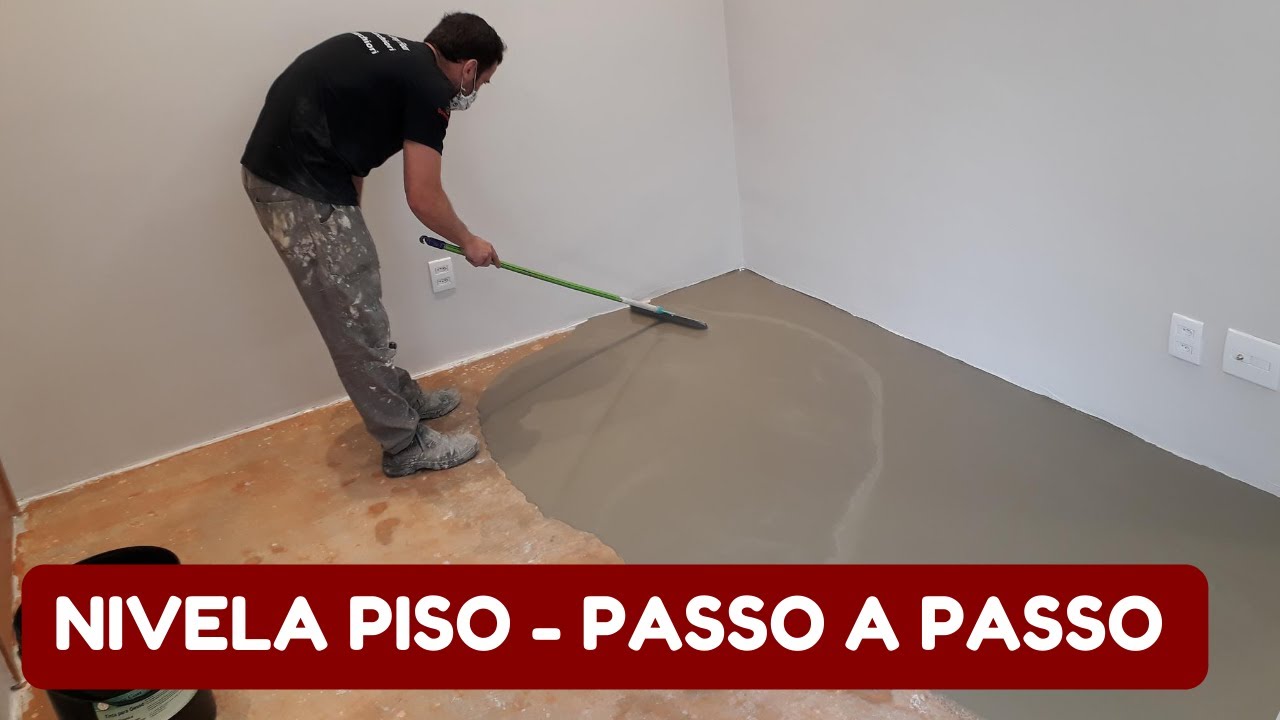 COMO APLICAR CIMENTO AUTONIVELANTE SIMPLES E FÁCIL PARA RECEBER O LAMINADO, VINÍLICO PORCELANATO