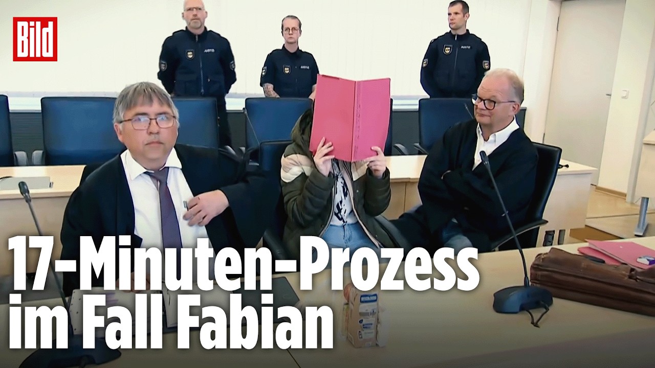 PROZESS IM FALL FABIAN: Nur 17 Minuten Auftakt – Streit als mögliches Tatmotiv!