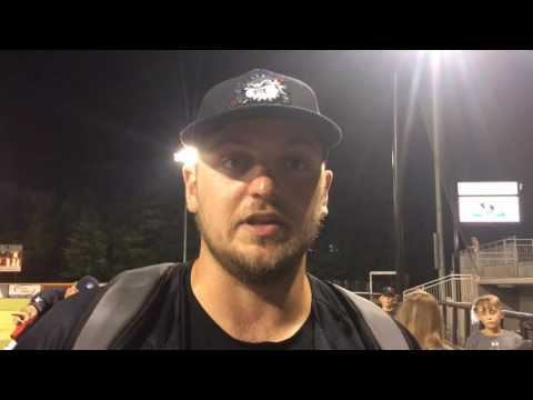 USC pitcher Wil Crowe speaks after return to the mound