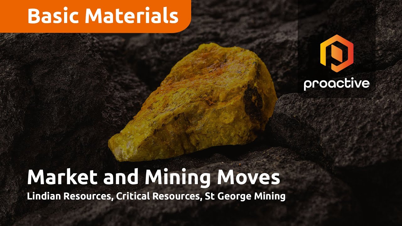 Just The Facts: Lindian Resources, Critical Resources, St George Mining