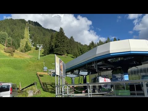 Discesa integrale Cabinovia Agamatic "Buffaure" - Pozza di Fassa (TN)