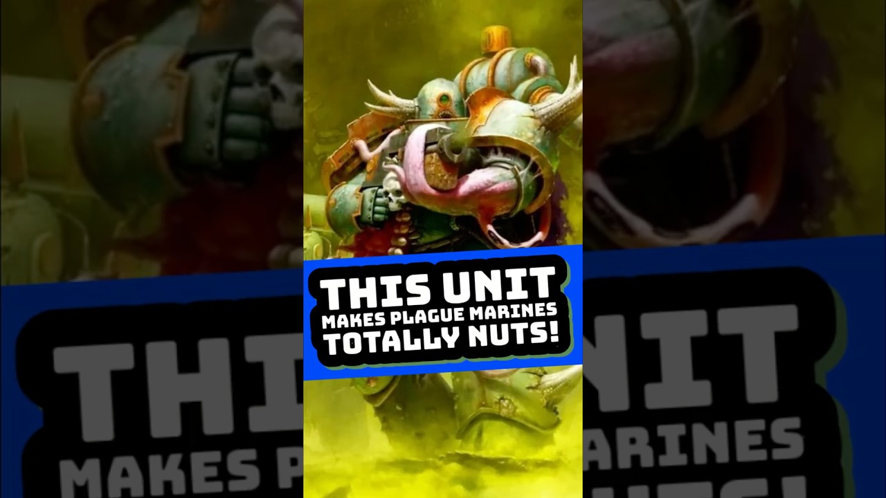 This Unit Makes Plague Marines Crazy OP! #warhammer40k