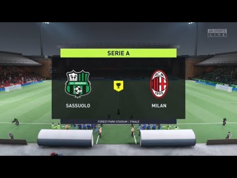 FIFA 22 PS4 / Sassuolo vs Milan / Serie A Matchday 38 TITLE MATCH / 22.05.2022 / FULL GAMEPLAY