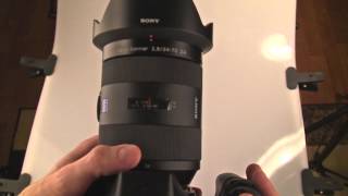Sony SAL2470Z2 24-70mm f/2,8 Vario-Sonnar T* SSM II - відео 1