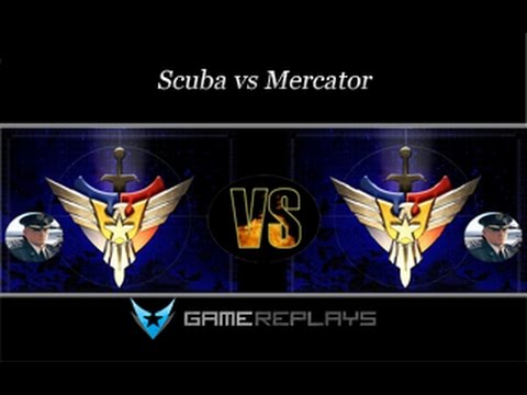 [C&C Zero Hour] Scuba vs Mercator