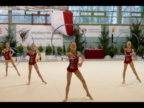 Mistrzostwa Polski Zbiorówek 2020 Białystok  UKS JANTAR GDYNIA kl. III wykonanie 1