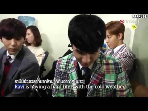 [TH SUB] 140113 VIXX @ ShowbizKorea behind Simply K POP