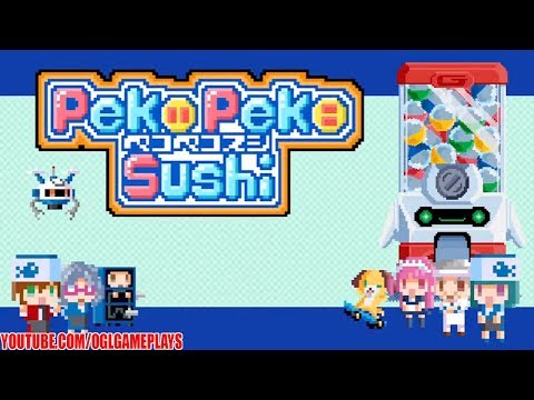 Peko Peko Sushi Android iOS Gameplay (By Hanaji Games)