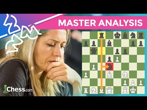 Zhukova Springs A French Defense Trap: 2018 Chess.com Isle of Man International