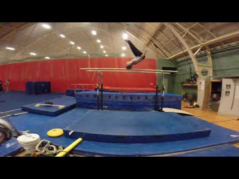 NAIGC Allowable Skills - Parallel Bars Dismount - Tuck salto, front or back (Group IV)