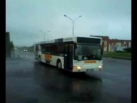 MAN NL222 gar.nr 2181 13 maršrutas.