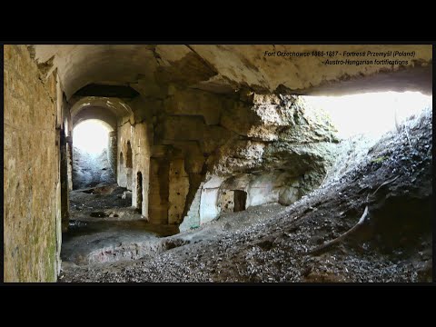Fort Orzechowce (Fort X.) 1880  - Fortress Przemyšl (Poland) Austro-Hungarian fortifications