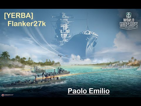 #worldofwarships #wows Paolo Emilio 200k