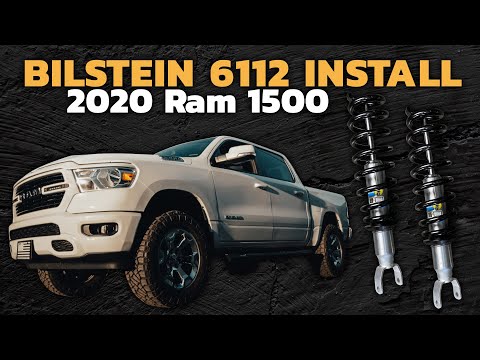 Bilstein 6112 Shock Install - Level the Ram 1500