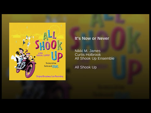 Nikki M. James and Curtis Holbrook performing Its Now or Never