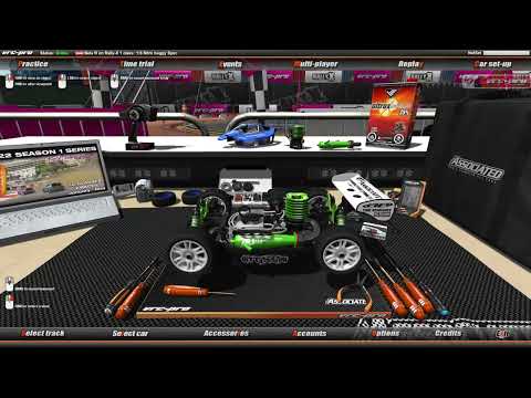 First try VRC Pro (RC Racing Simulator) using RC transmitter