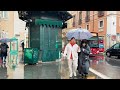 Walking In The Rain In Rome 2025 ️ Walking In The Rain At The Coliseum 4K HDR