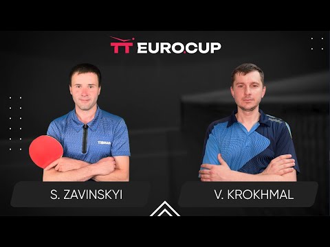 19:40 Serhii Zavinskyi -  Vitalii Krokhmal 19.08.2024 TT Euro.Cup Ukraine Professional. TABLE 4