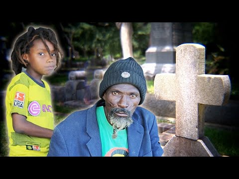 LIVING WITH THE DEAD, This man has been living in a cemetery for 15 years