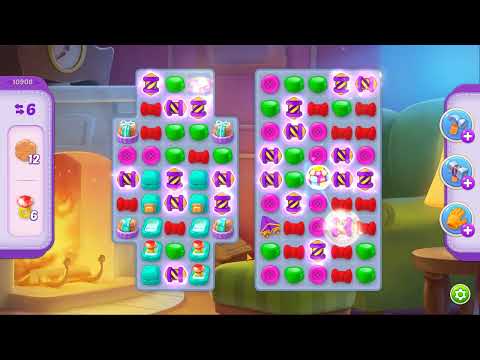 Homescapes Level 10908 No Boosters Gameplay