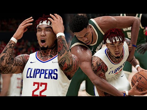 NBA 2K21 PS5 MyNBA - 50 Point Triple Double! Tacko Fall Joins Giannis In Milwaukee [Ep.3]